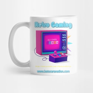 Retro Gamer Logo 15 Mug